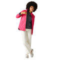 Hot Pink - Close up - Regatta Womens-Ladies Courcelle Quilted Jacket