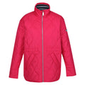 Hot Pink - Front - Regatta Womens-Ladies Courcelle Quilted Jacket