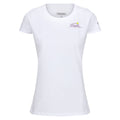 White - Front - Regatta Womens-Ladies Breezed IV Back Print T-Shirt