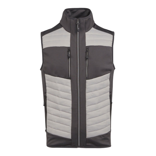 Mineral Grey-Ash - Front - Regatta Professional Unisex Adult Thermal Hybrid Body Warmer