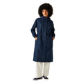 Navy - Lifestyle - Regatta Womens-Ladies Nerenda Long Length Waterproof Jacket