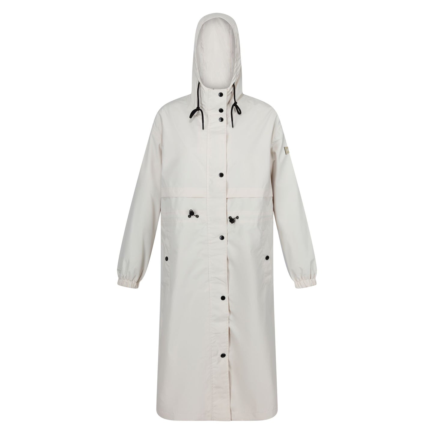 Light Vanilla - Front - Regatta Womens-Ladies Nerenda Long Length Waterproof Jacket
