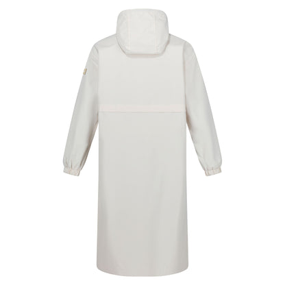 Light Vanilla - Back - Regatta Womens-Ladies Nerenda Long Length Waterproof Jacket