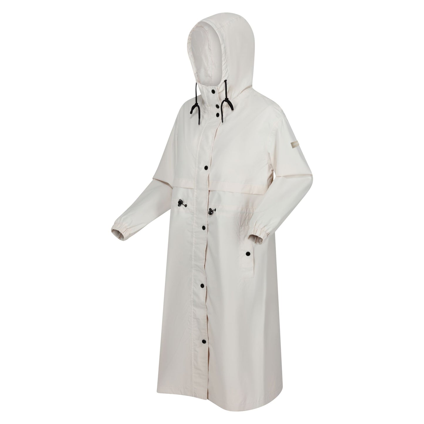 Light Vanilla - Side - Regatta Womens-Ladies Nerenda Long Length Waterproof Jacket
