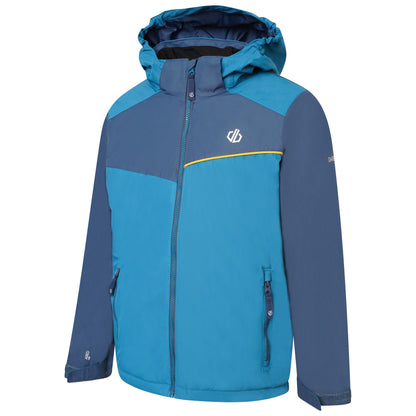 Dark Denim-Dark Methyl Blue - Side - Dare 2B Childrens-Kids Appose Ski Jacket