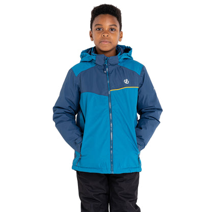 Dark Denim-Dark Methyl Blue - Lifestyle - Dare 2B Childrens-Kids Appose Ski Jacket