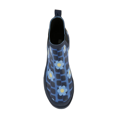 Blue - Pack Shot - Regatta Womens-Ladies Orla Kiely Daisy Wellington Boots