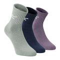 Pastel Marl - Front - Regatta Great Outdoors Womens-Ladies Marl Effect Socks (3 Pack)