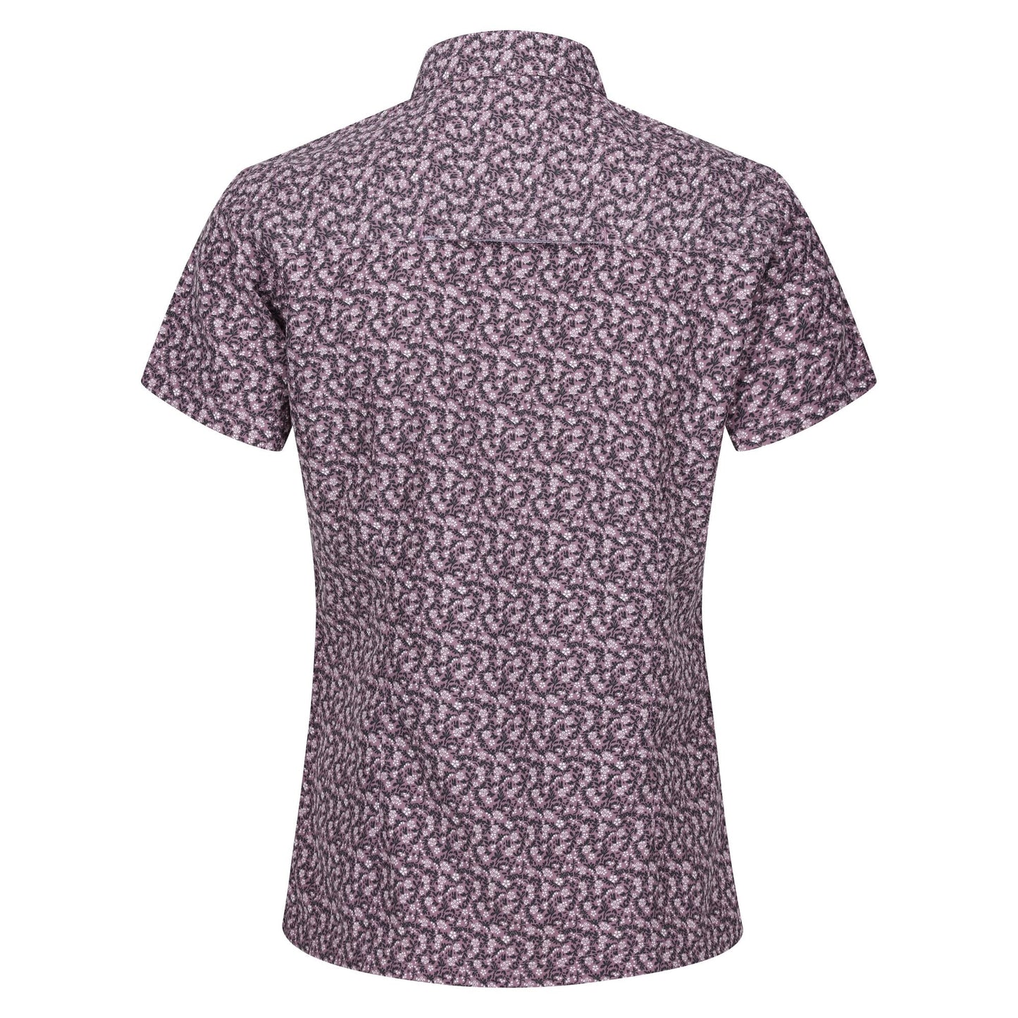 Heather - Back - Regatta Womens-Ladies Mindano VIII Ditsy Print Short-Sleeved Shirt