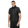 Black - Side - Regatta Mens Honestly Made Insulated Recycled Gilet