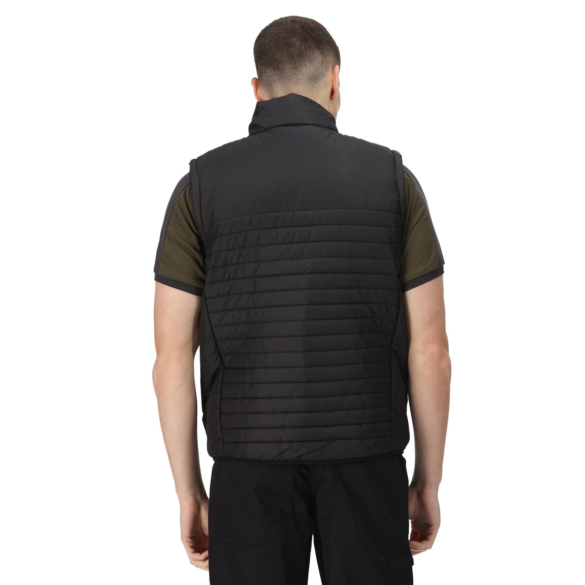 Black - Lifestyle - Regatta Professional Mens Insulated Recycled Gilet