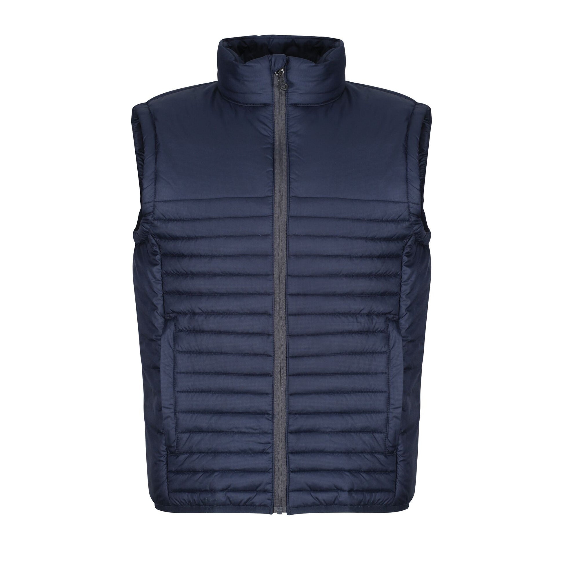 Navy - Front - Regatta Professional Mens Insulated Recycled Gilet