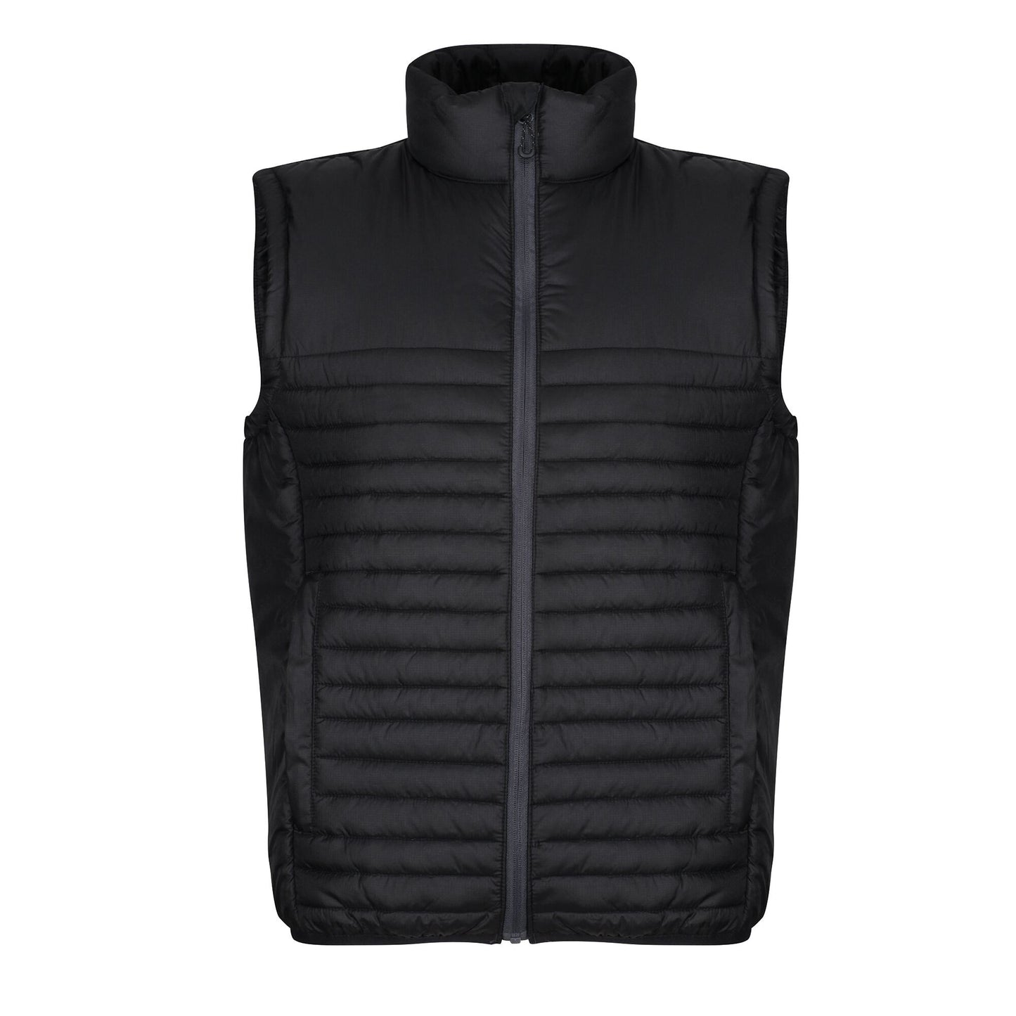 Black - Front - Regatta Professional Mens Insulated Recycled Gilet