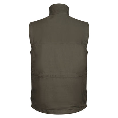 Khaki Green - Back - Regatta Professional Mens Gilet