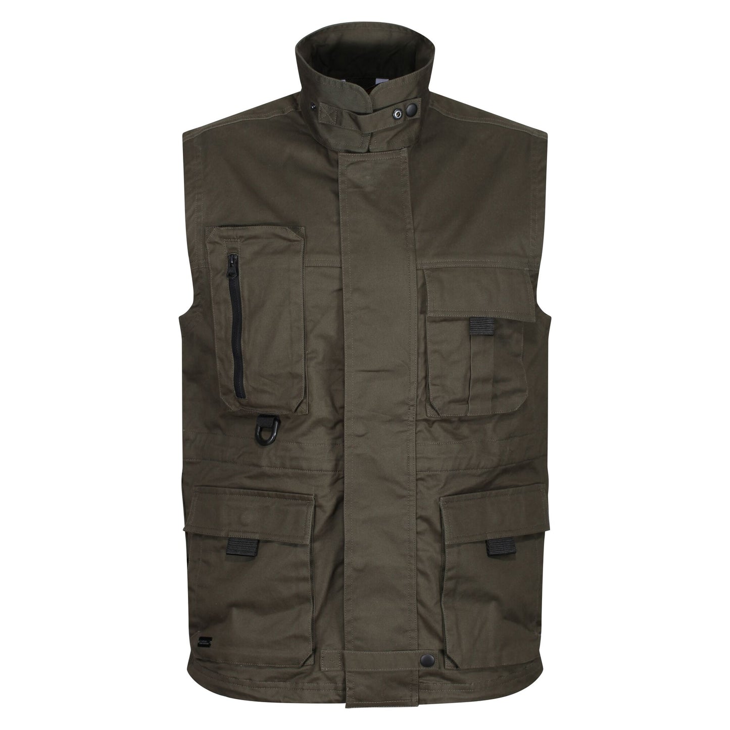 Khaki Green - Front - Regatta Professional Mens Gilet
