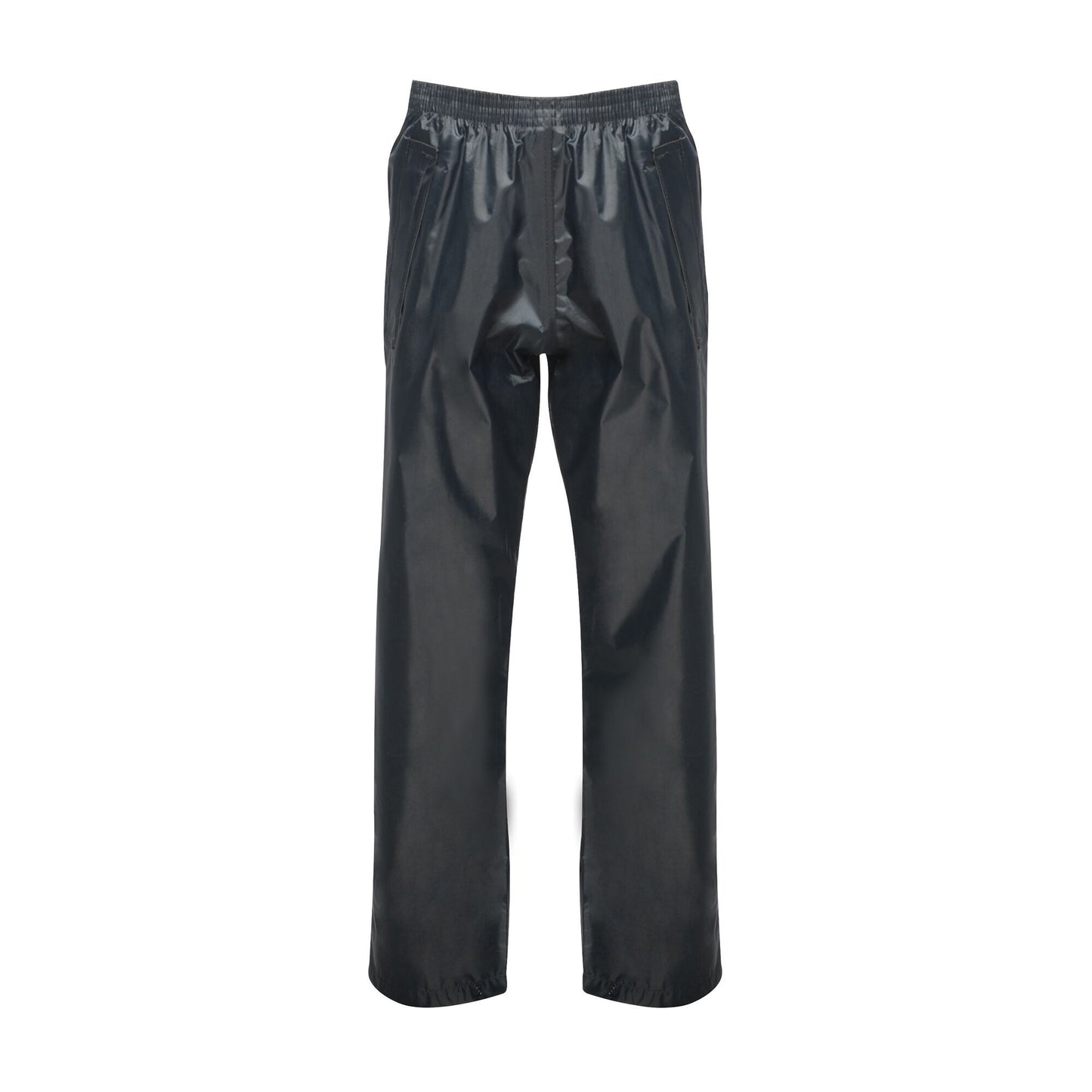 Navy - Front - Regatta Professional Childrens-Kids Waterproof Over Trousers