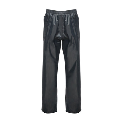 Navy - Front - Regatta Professional Childrens-Kids Waterproof Over Trousers
