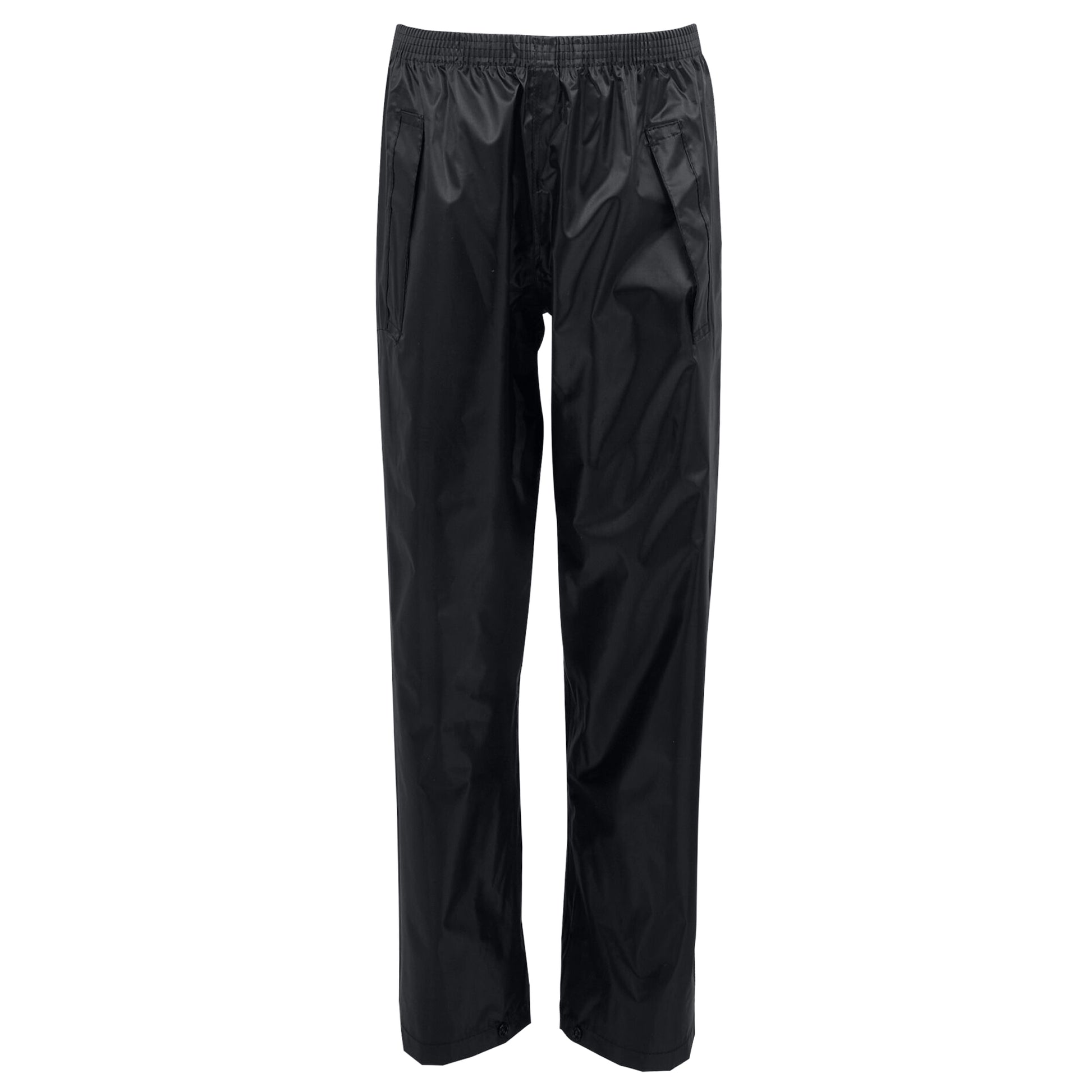 Navy - Front - Regatta Professional Childrens-Kids Waterproof Over Trousers