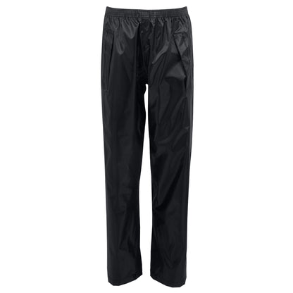 Navy - Front - Regatta Professional Childrens-Kids Waterproof Over Trousers