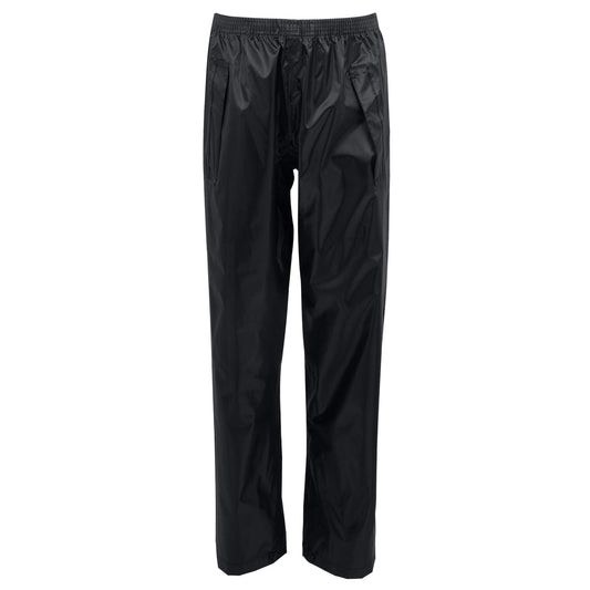 Navy - Front - Regatta Professional Childrens-Kids Waterproof Over Trousers