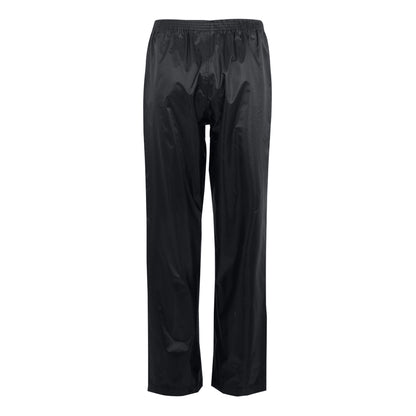 Navy - Back - Regatta Professional Childrens-Kids Waterproof Over Trousers