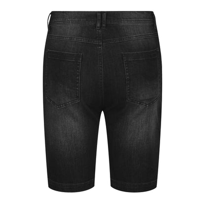 Black Denim - Back - Regatta Mens Dacken Vintage Shorts