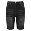 Black Denim - Front - Regatta Mens Dacken Vintage Shorts