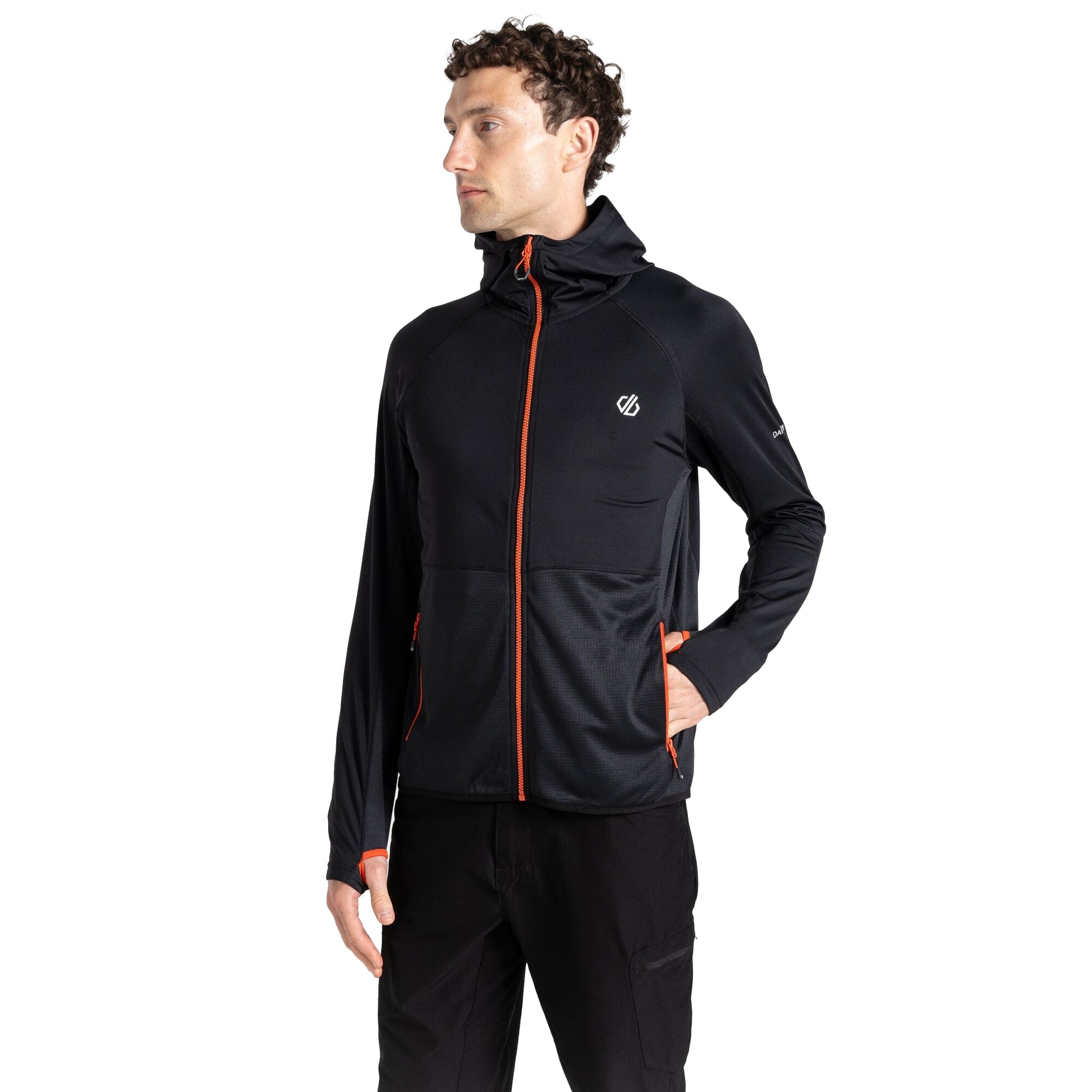 Black - Lifestyle - Dare 2B Mens Assimlilate II Core Stretch Midlayer