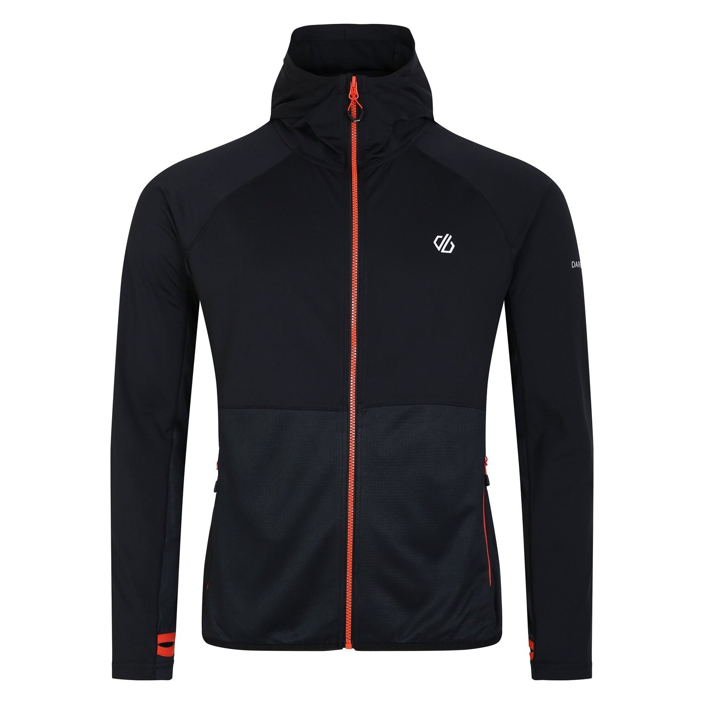 Black - Front - Dare 2B Mens Assimlilate II Core Stretch Midlayer