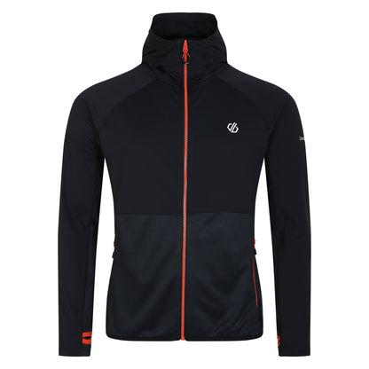 Black - Front - Dare 2B Mens Assimlilate II Core Stretch Midlayer