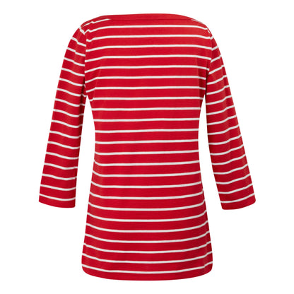 High Risk Red-White - Back - Regatta Womens-Ladies Bayletta 3-4 Sleeve Top