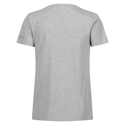 Cyberspace Marl - Back - Regatta Womens-Ladies Filandra VIII Text Marl T-Shirt