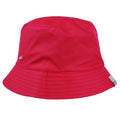 True Red - Front - Regatta Womens-Ladies Jaliyah Logo Showerproof Bucket Hat