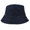 Navy - Front - Regatta Womens-Ladies Jaliyah Logo Showerproof Bucket Hat