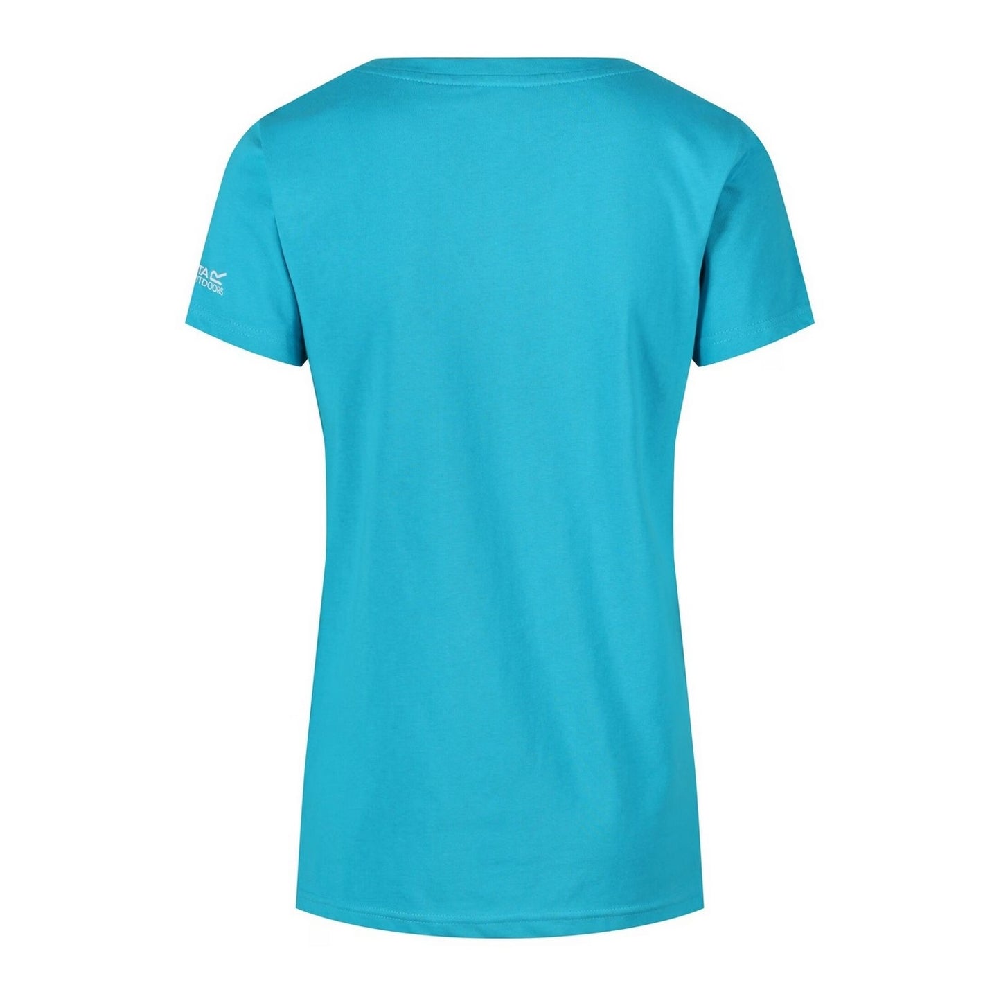 Azure Blue - Back - Regatta Womens-Ladies Filandra III Graphic Print Coolweave T-Shirt