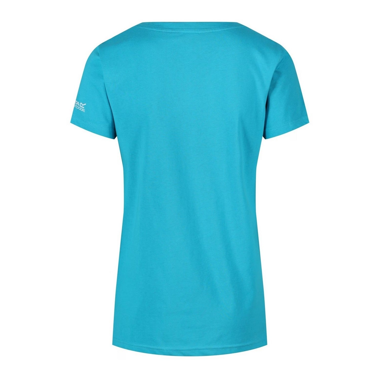 Azure Blue - Back - Regatta Womens-Ladies Filandra III Graphic Print Coolweave T-Shirt