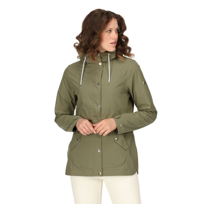 Four Leaf Clover - Pack Shot - Regatta Womens-Ladies Bayla Waterproof Raincoat
