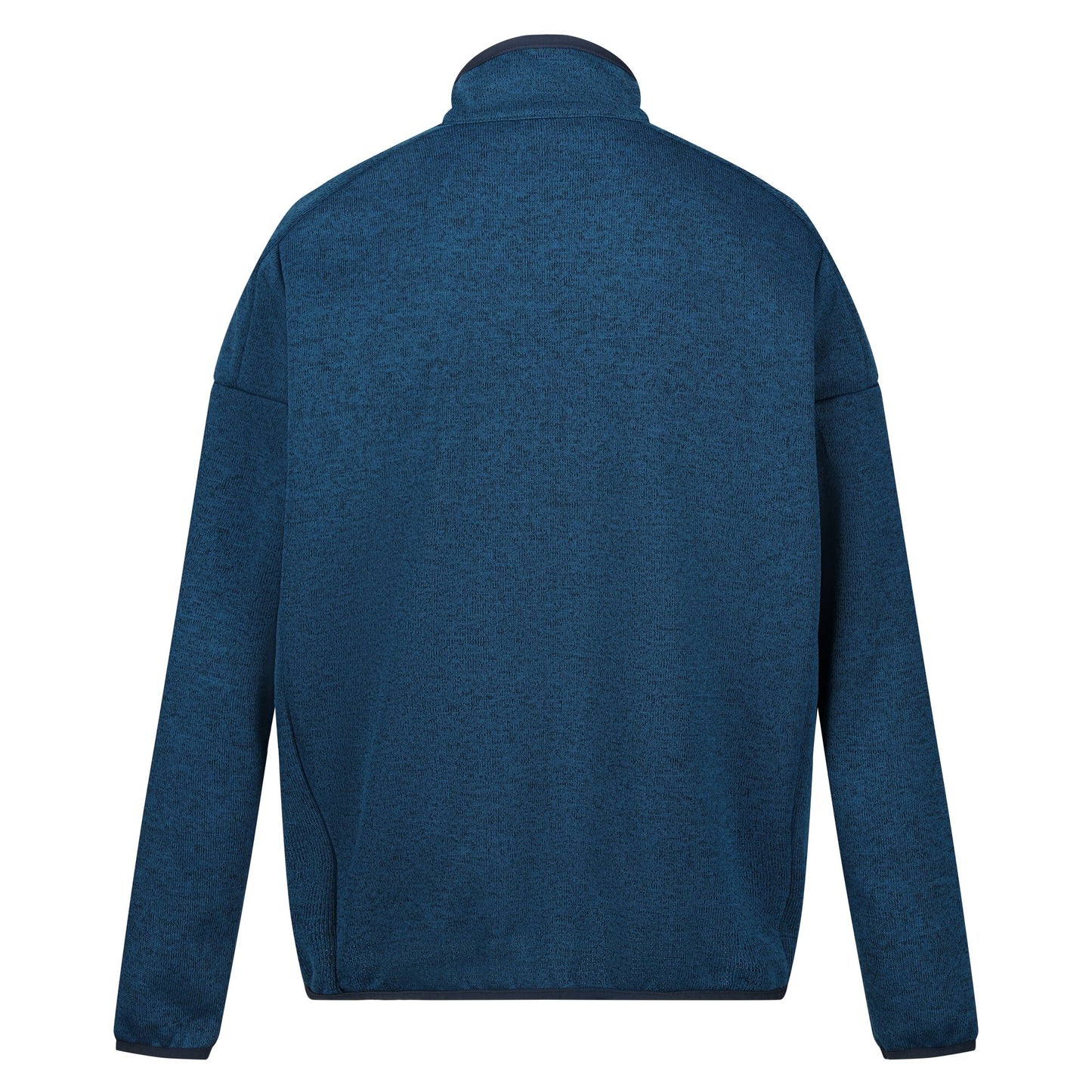 Moroccan Blue-Navy Marl - Back - Regatta Mens Kassam Marl Full Zip Fleece Jacket
