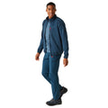 Moroccan Blue-Navy Marl - Lifestyle - Regatta Mens Kassam Marl Full Zip Fleece Jacket