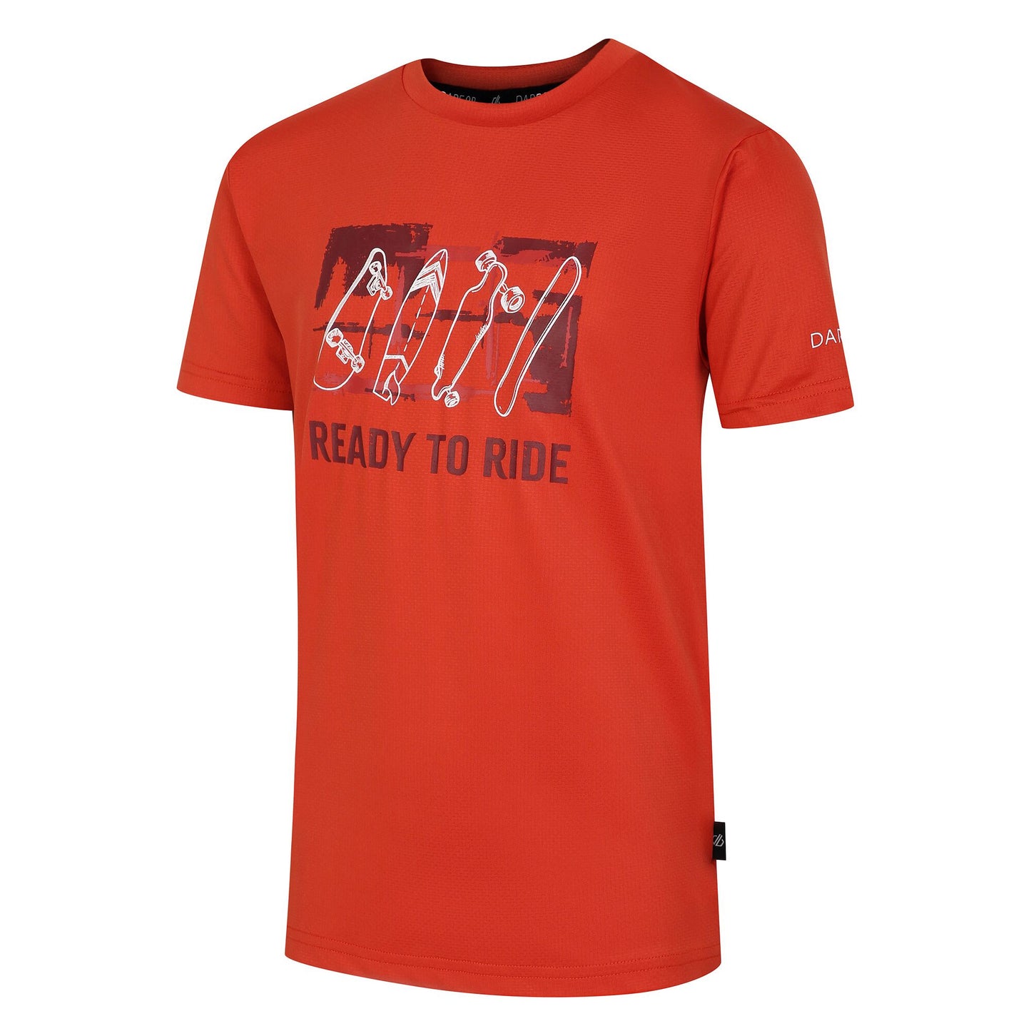 Cinnamon - Side - Dare 2B Childrens-Kids Amuse II Skateboard T-Shirt