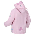 Pink Mist - Lifestyle - Regatta Childrens-Kids Peppa Pig Hooded Waterproof Jacket