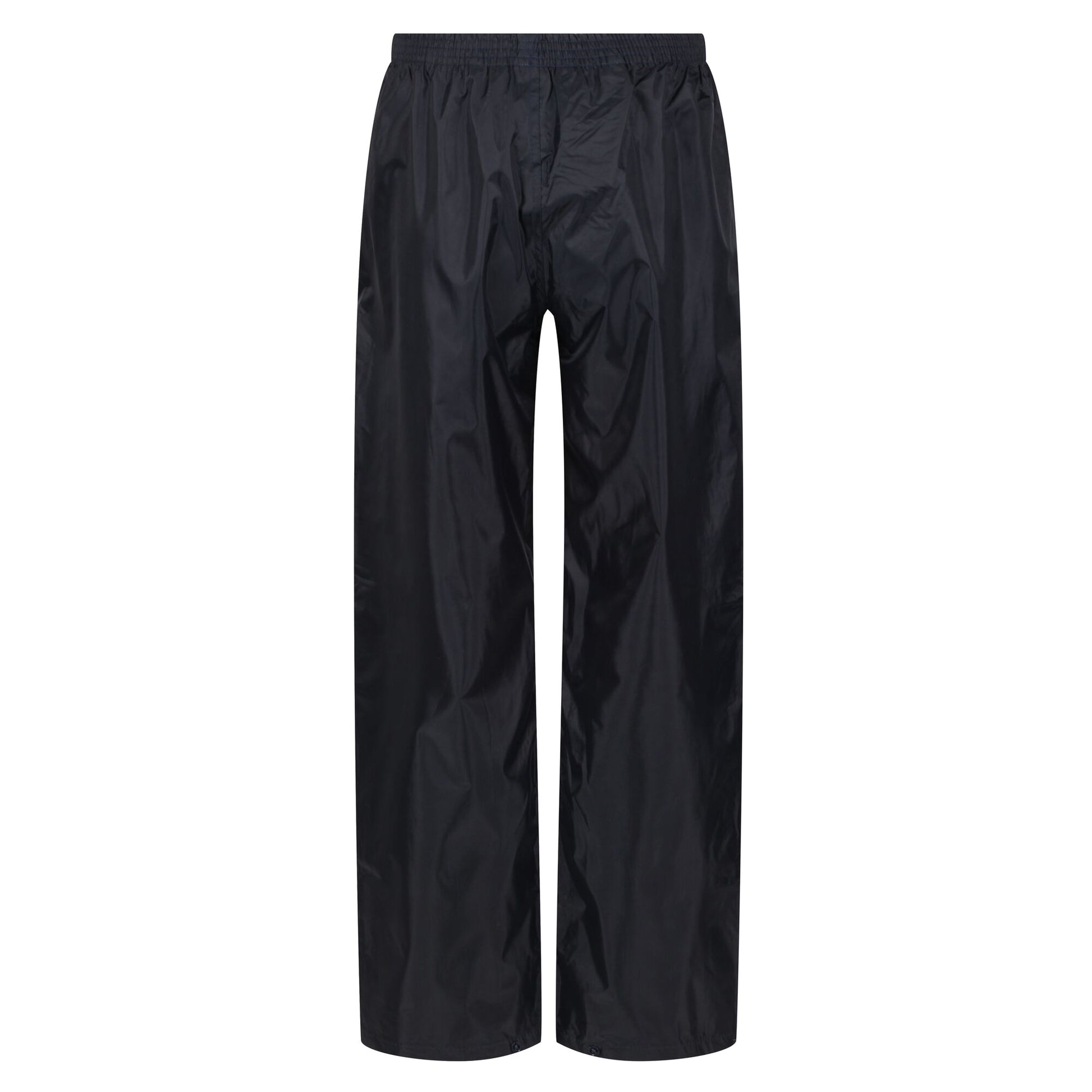 Navy - Back - Regatta Professional Childrens-Kids Waterproof Over Trousers