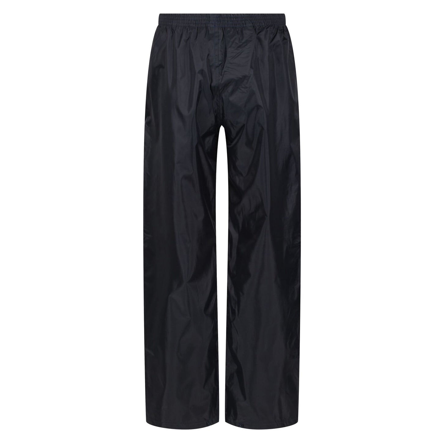 Navy - Back - Regatta Professional Childrens-Kids Waterproof Over Trousers