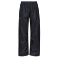 Navy - Front - Regatta Professional Childrens-Kids Waterproof Over Trousers