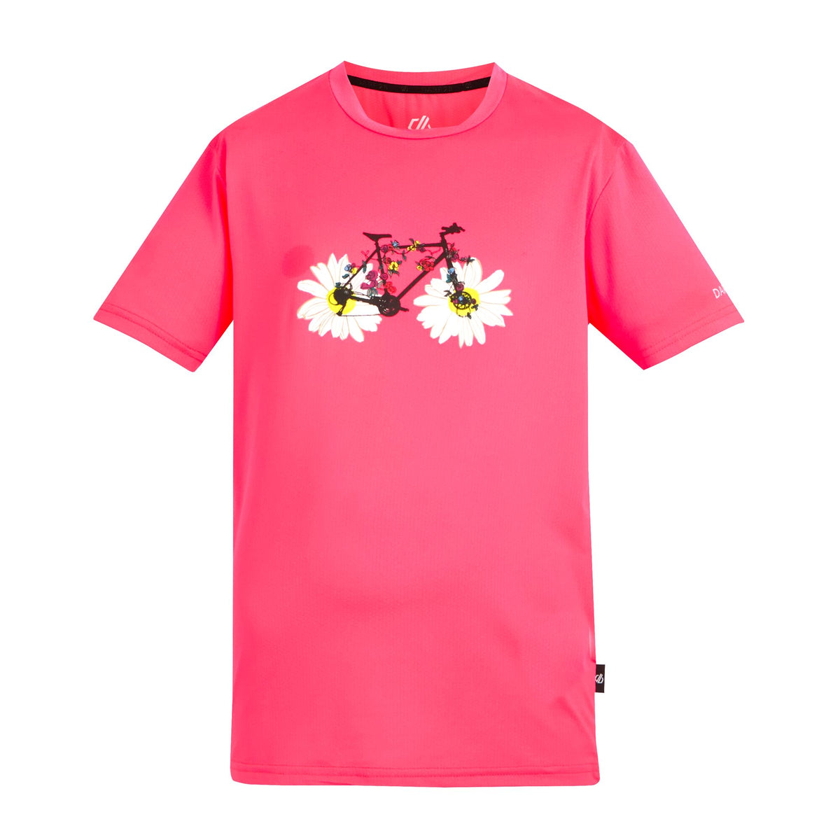 Neon Pink - Front - Dare 2B Childrens-Kids Amuse II Monkey T-Shirt