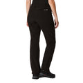 Black - Lifestyle - Regatta Great Outdoors Womens-Ladies Geo Softshell II Long Leg Trousers