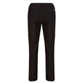 Black - Close up - Regatta Great Outdoors Womens-Ladies Geo Softshell II Long Leg Trousers