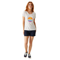 White - Close up - Regatta Womens-Ladies Filandra VIII Sun T-Shirt