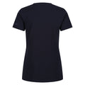 Navy - Back - Regatta Womens-Ladies Filandra VIII Text T-Shirt