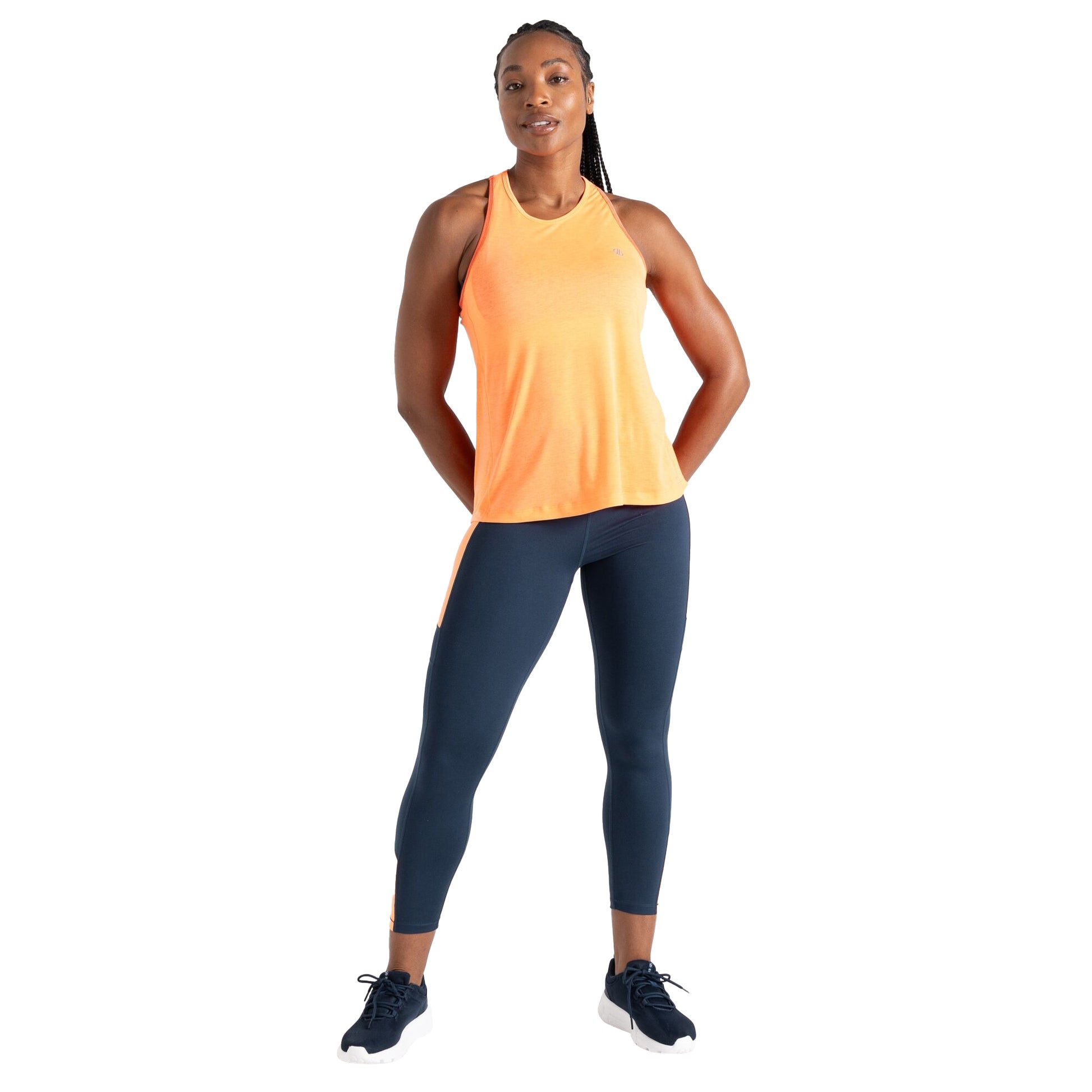 Live Wire-Satsuma - Side - Dare 2B Womens-Ladies Gravitate Vest Top